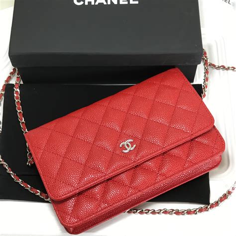 red chanel wallet bag|buy Chanel wallet online.